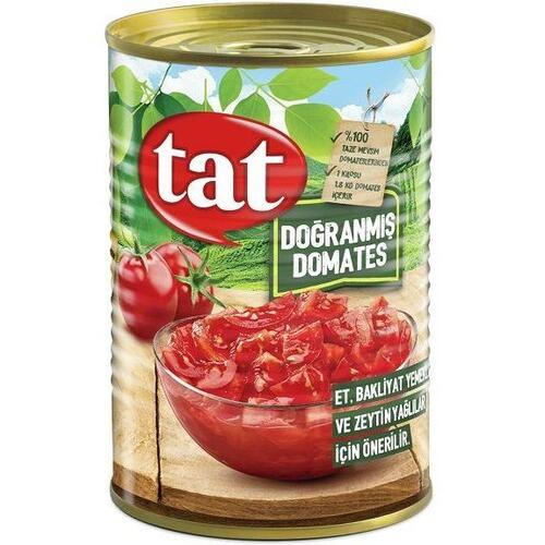 Томаты Tat резанные 400 г томаты aro очищенные в собственном соку 800 гр