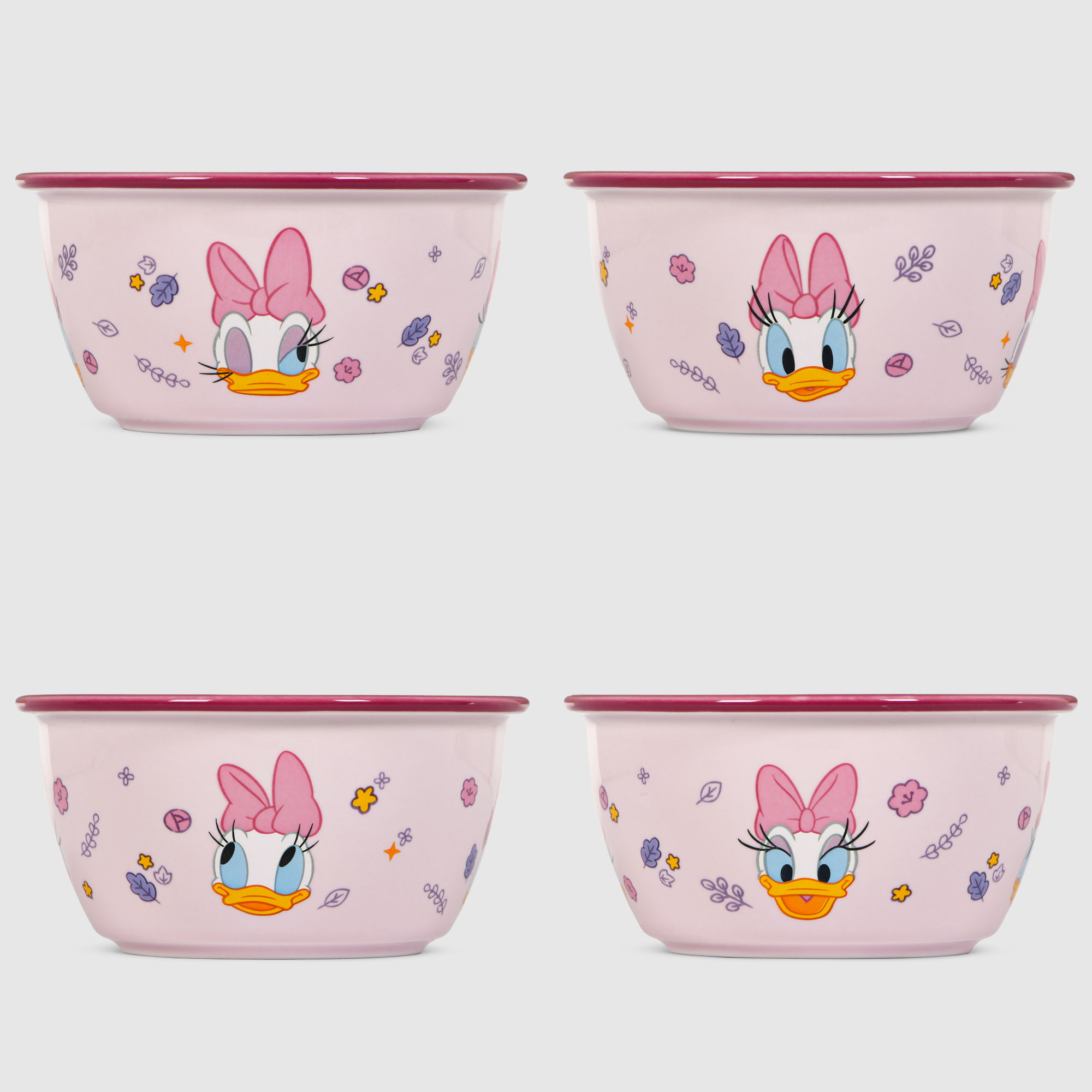 Набор посуды Disney Дэйзи 4 предмета, цвет розовый - фото 6