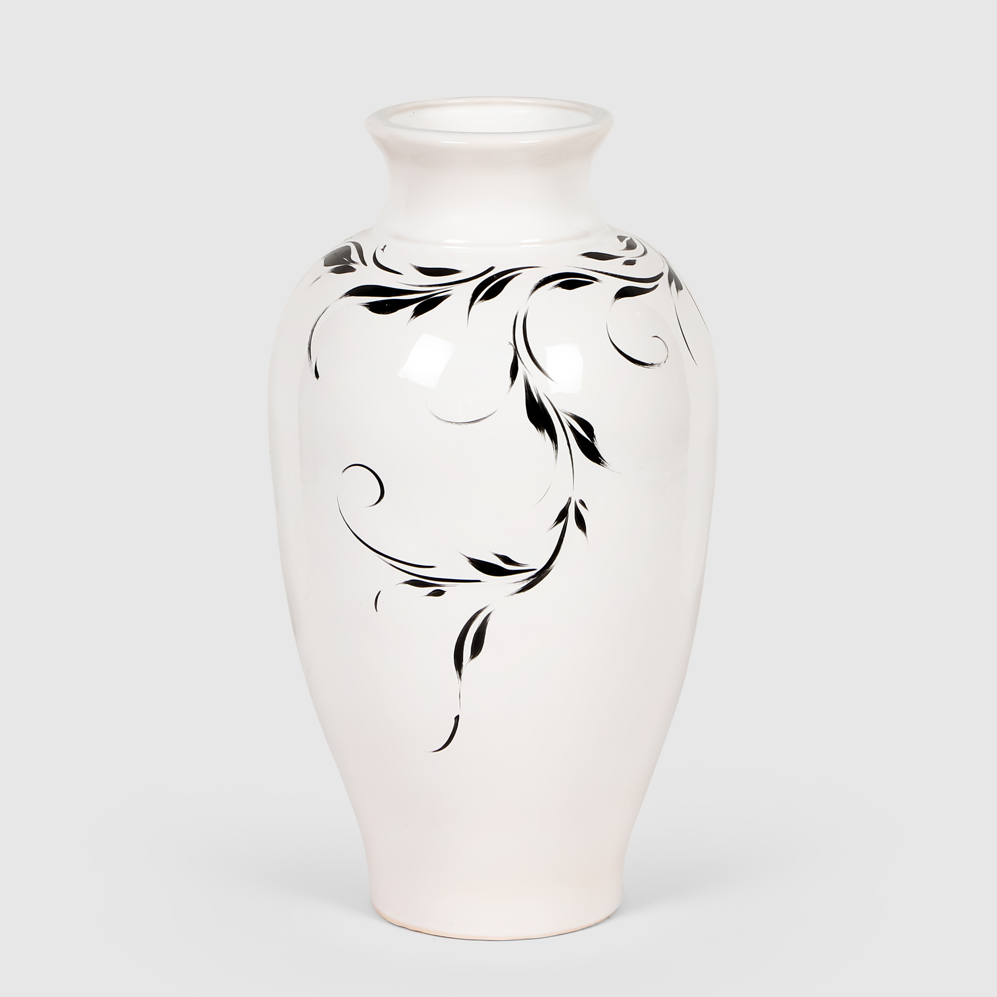 Керамическая ваза Porc-ceramic Муза с росписью 32х18 см