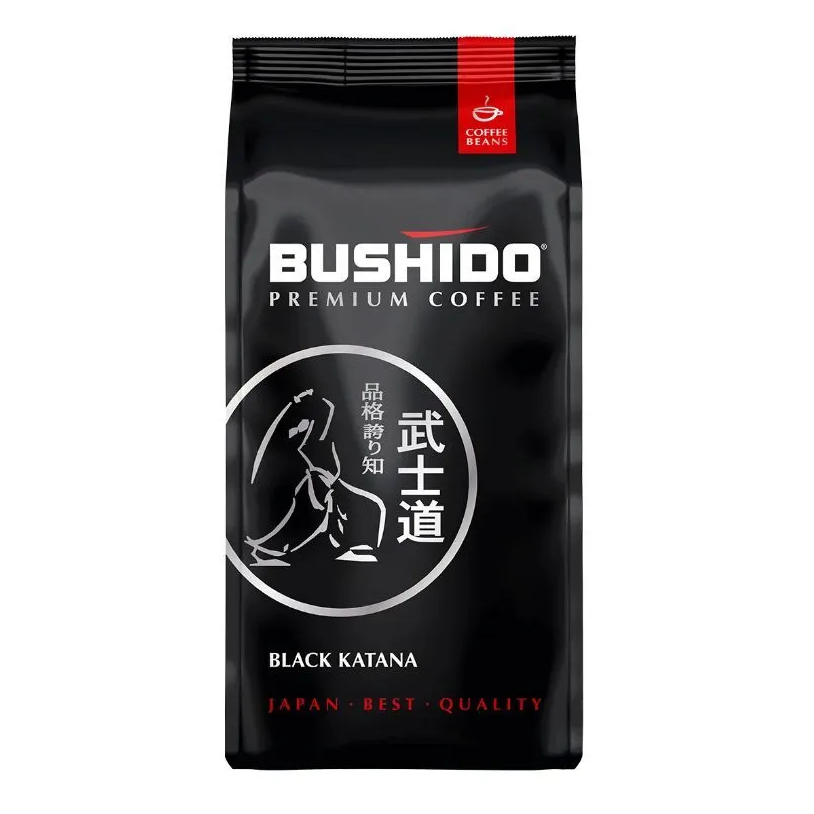 Кофе в зернах Bushido Black Katana 227 г кофе в зернах bushido specialty coffee 227 г