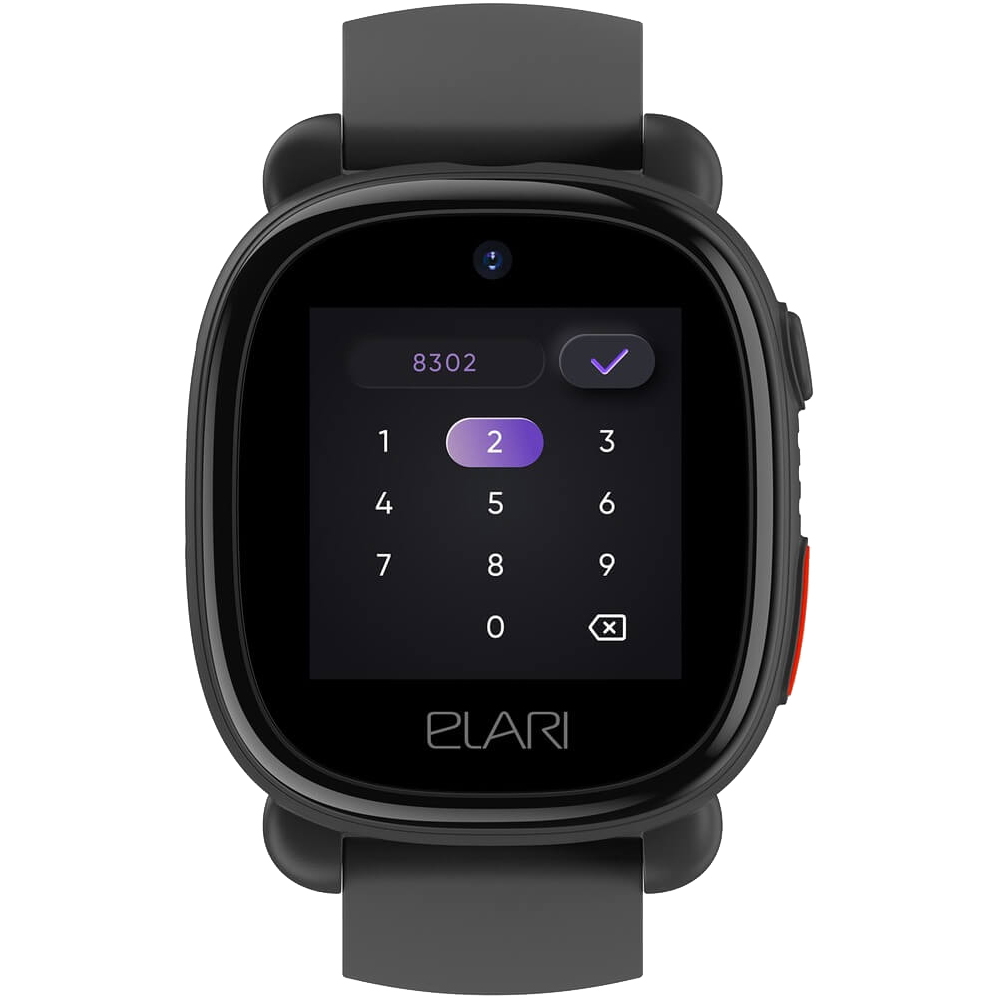 Смарт-часы Elari KidPhone 4G Lite черный