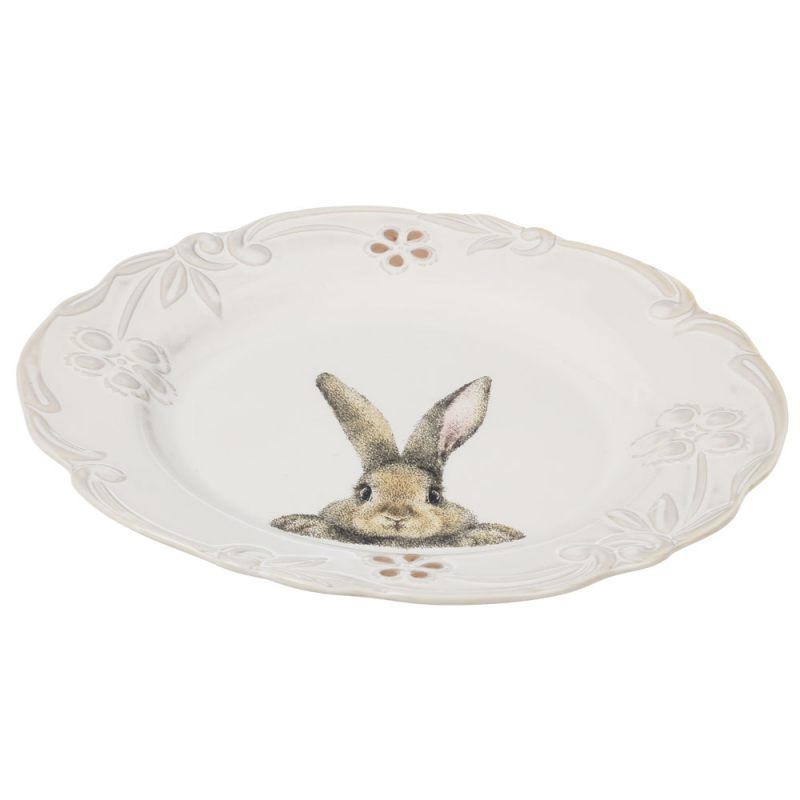цена Тарелка обеденная Myatashop Rabbits collection 26 см