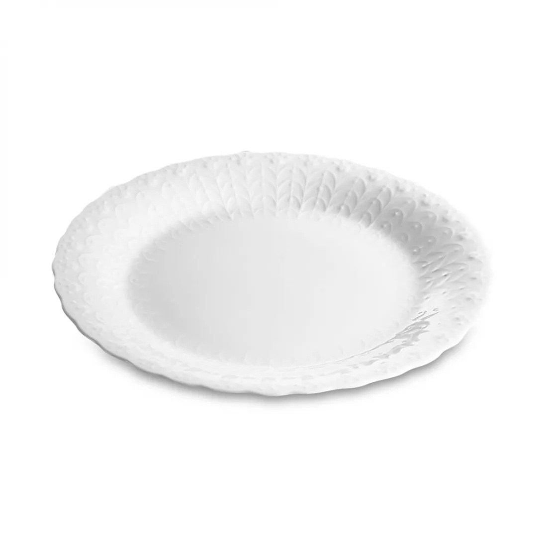 фото Тарелка закусочная narumi белый шелк 19 см, фарфор костяной