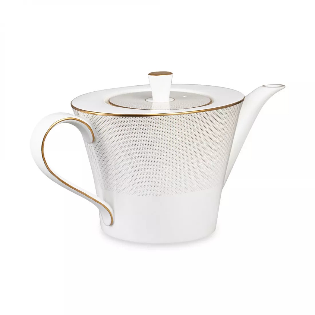 Сервиз чайный Narumi Золотая паутина на 6 персон 21 предмет, фарфор костяной, цвет белый - фото 3