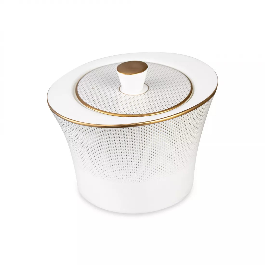 Сервиз чайный Narumi Золотая паутина на 6 персон 21 предмет, фарфор костяной, цвет белый - фото 8