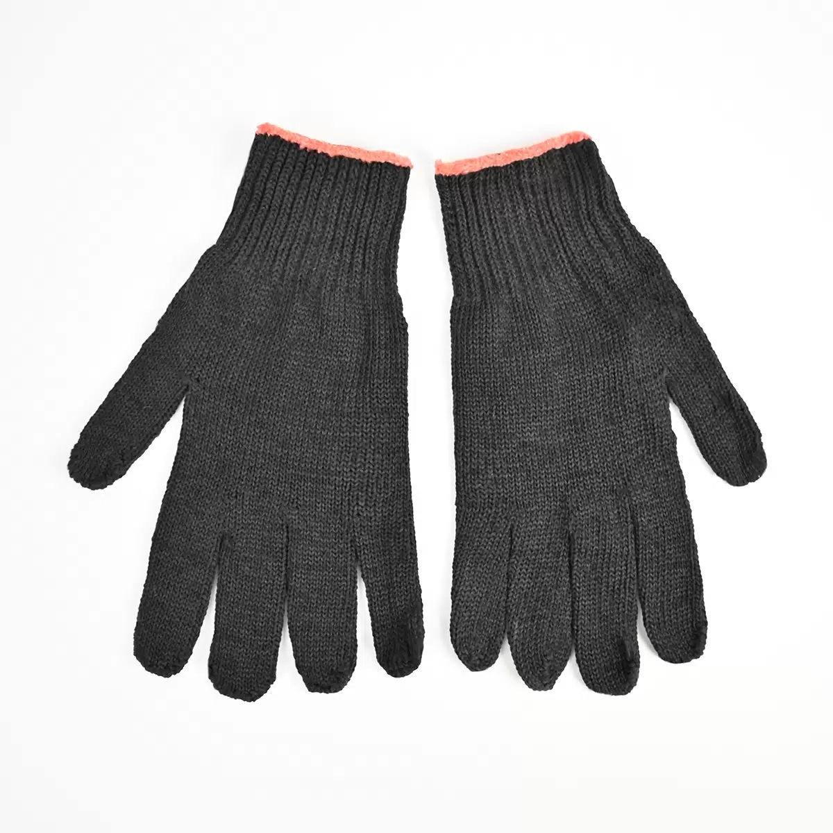 Перчатки трикотажные Супер-Люкс с ПВХ черные 24 размер перчатки трикотажные palisad летний сад с пвх покрытием