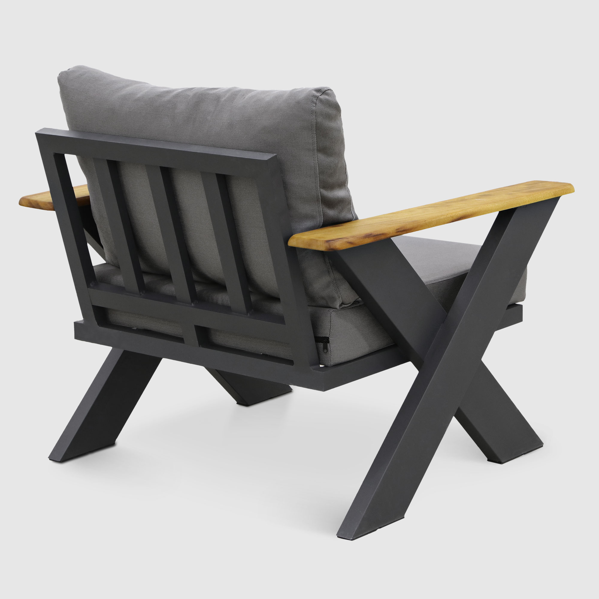 Комплект мебели Emek garden Toledo серый 4 предмета, цвет антрацитовый, размер 170х80х90 - фото 12