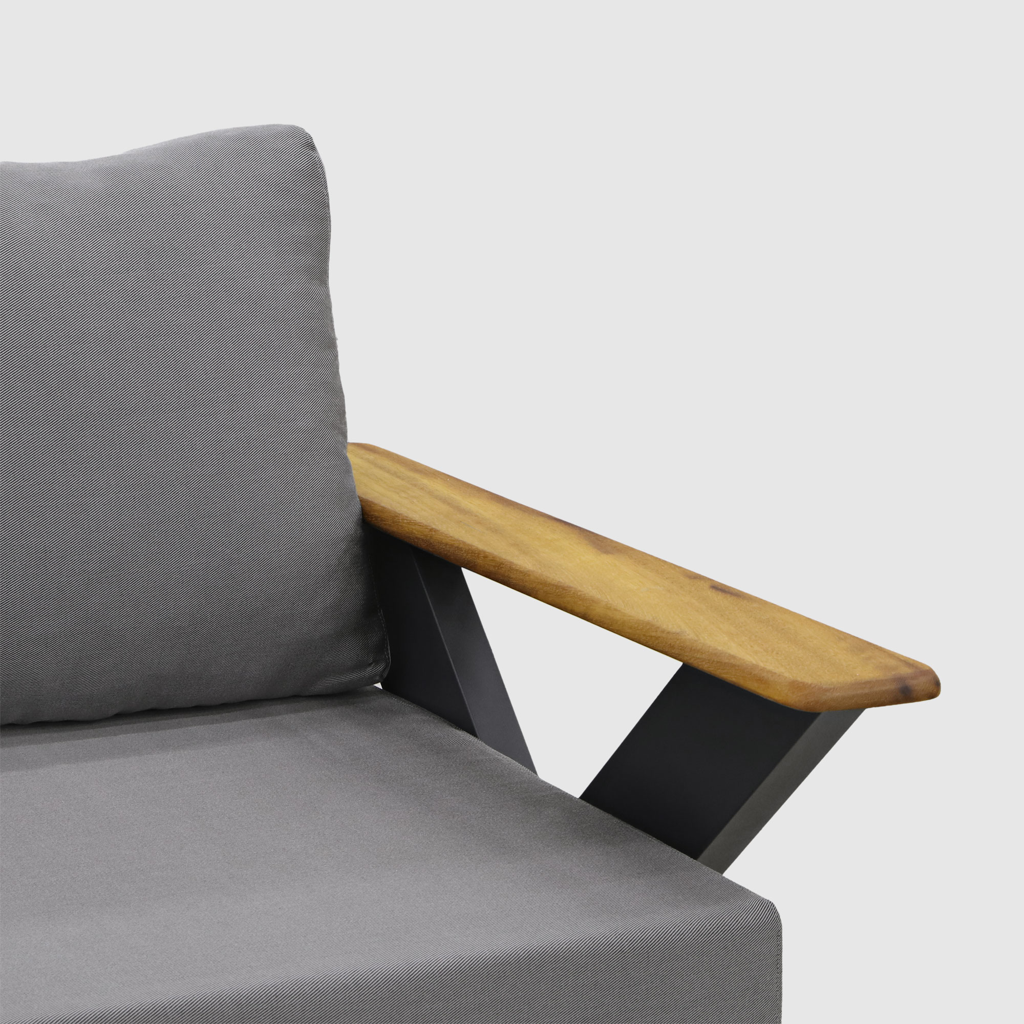 Комплект мебели Emek garden Toledo серый 4 предмета, цвет антрацитовый, размер 170х80х90 - фото 13