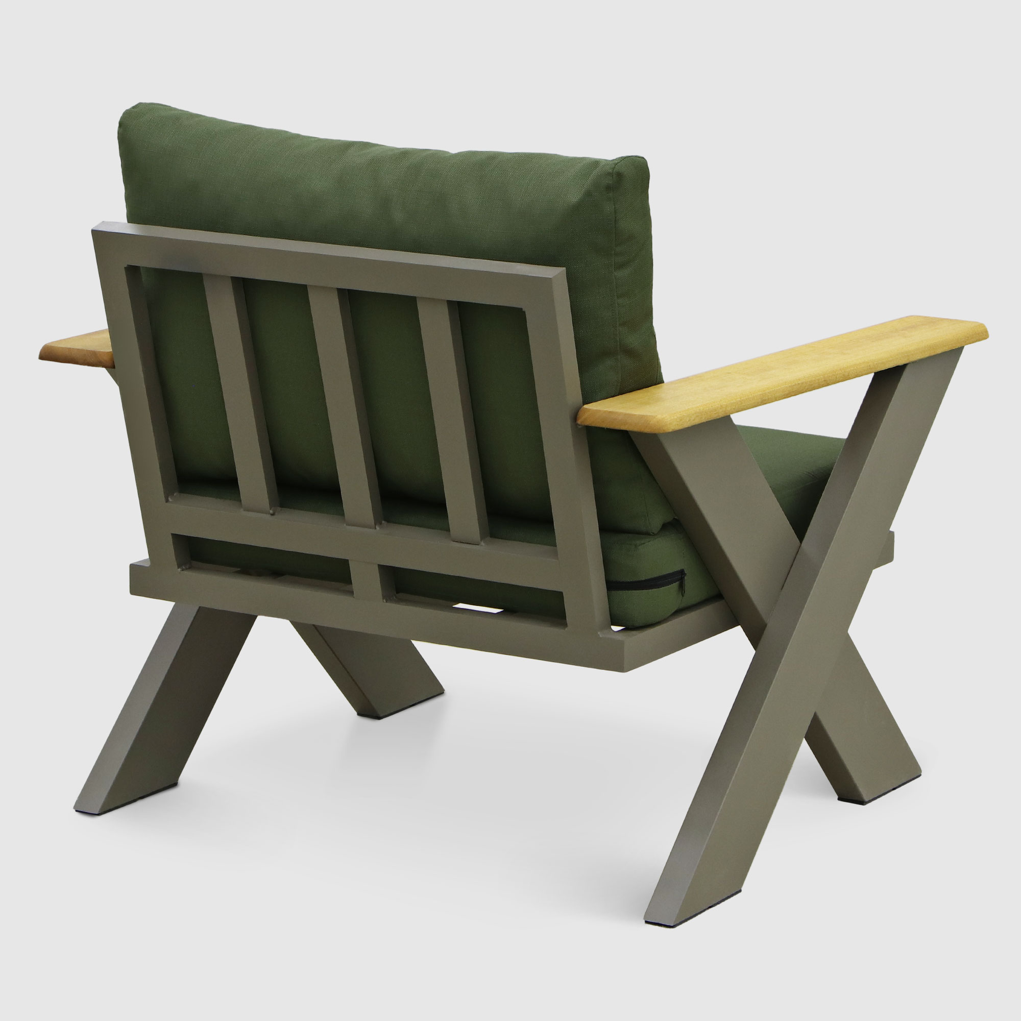Комплект мебели Emek garden Toledo зеленый 4 предмета, цвет оливковый, размер 170х80х90 - фото 12