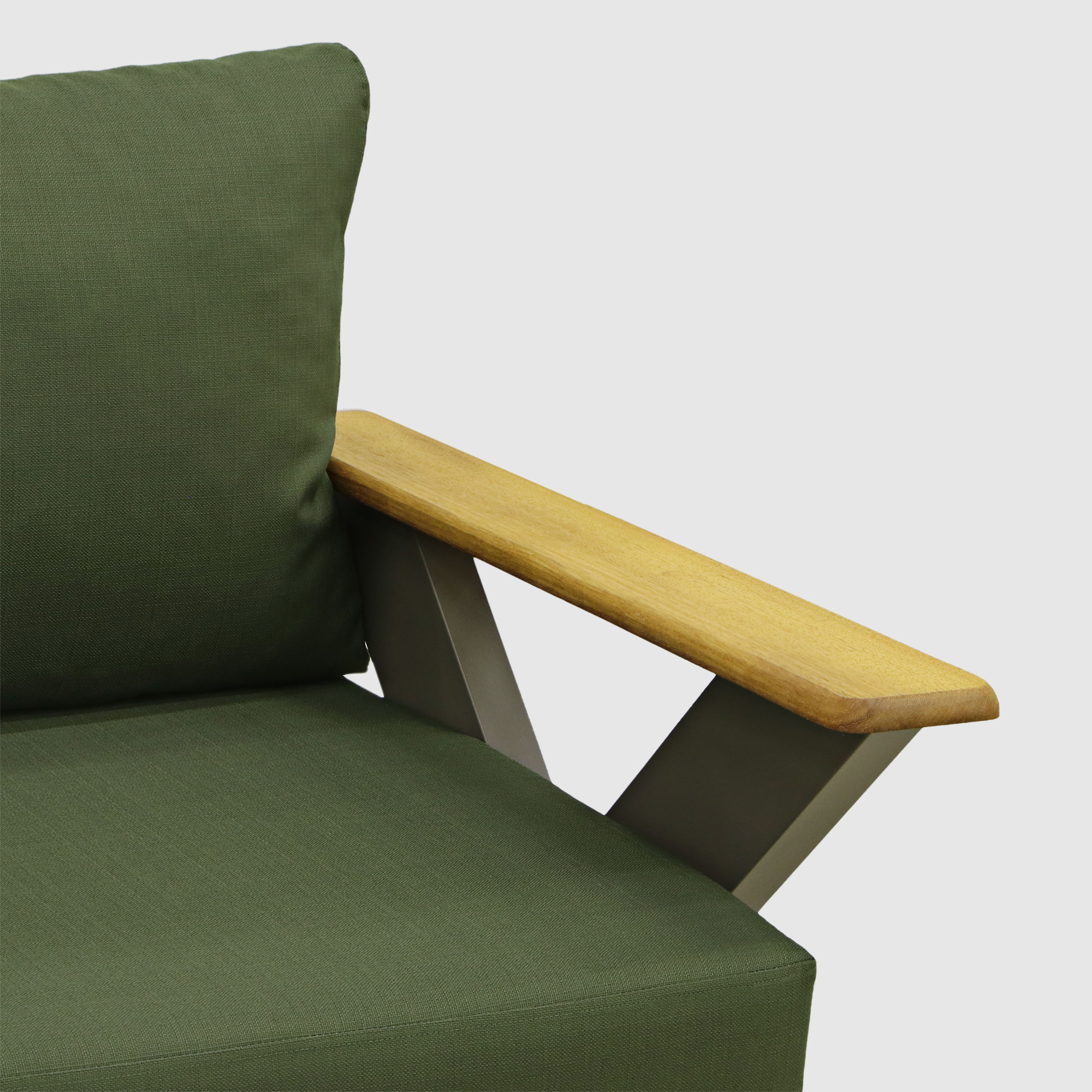 Комплект мебели Emek garden Toledo зеленый 4 предмета, цвет оливковый, размер 170х80х90 - фото 13