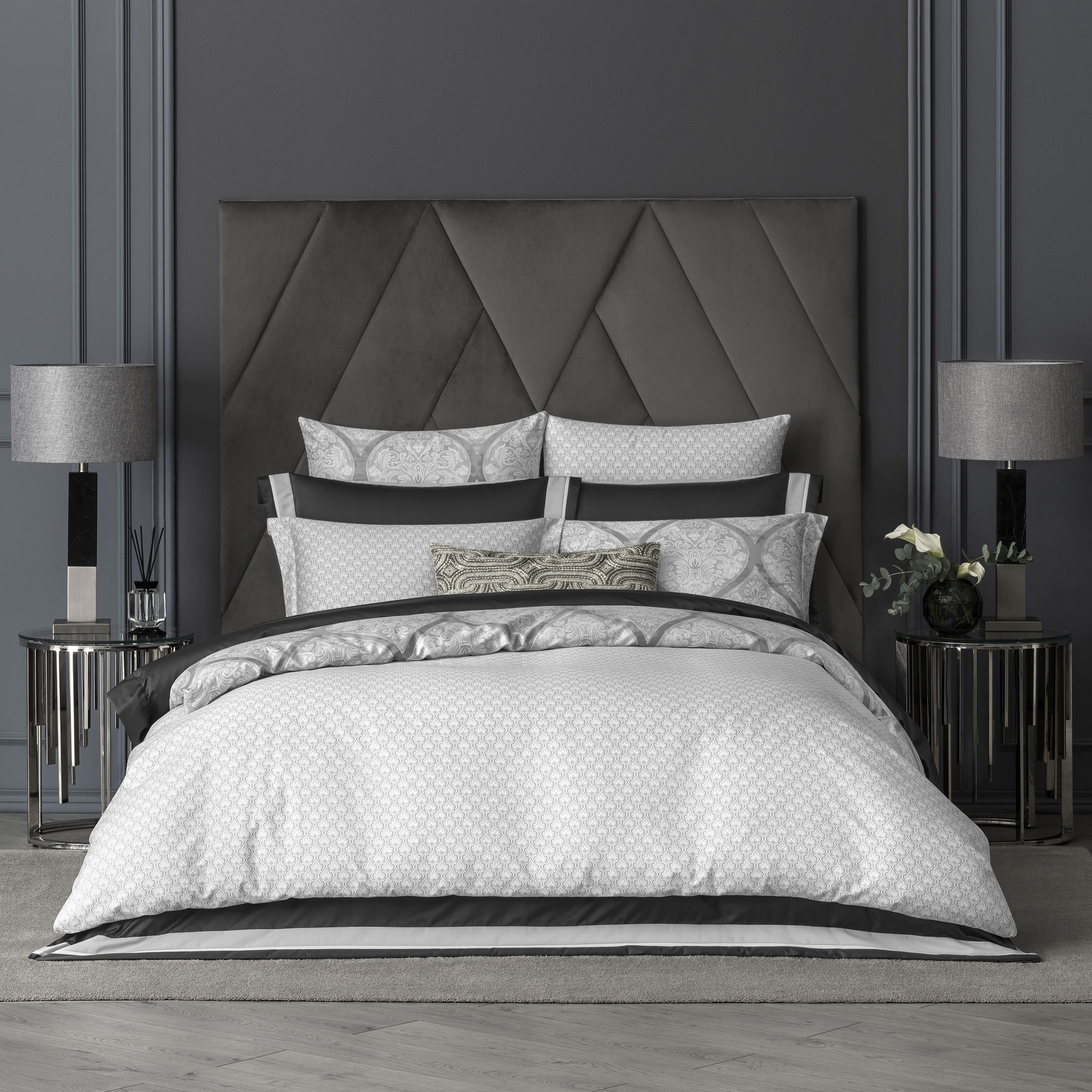 Комплект постельного белья Togas Коссоно серый Полуторный, размер Полуторный - фото 2