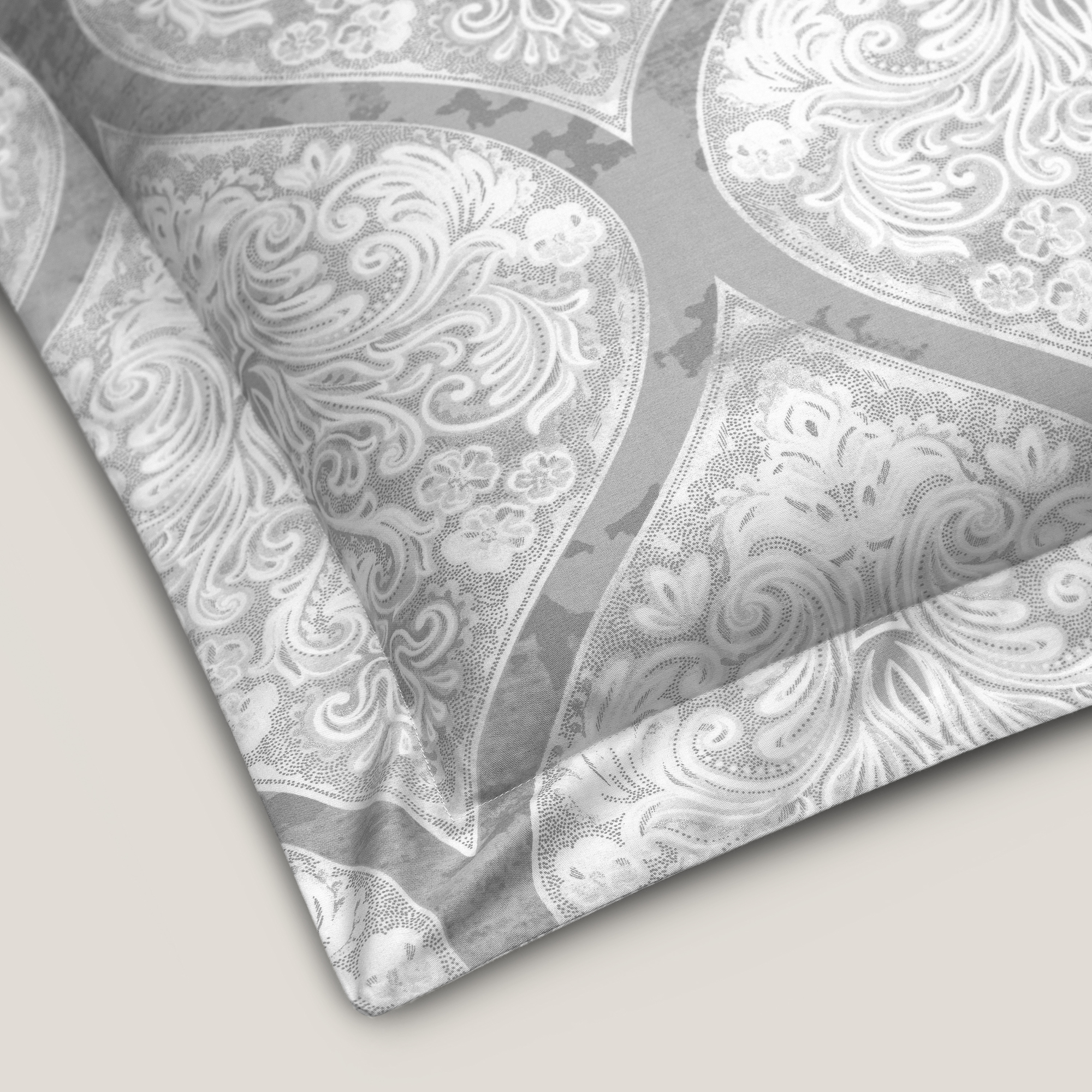 Комплект постельного белья Togas Коссоно серый Двуспальный кинг сайз, размер Кинг сайз - фото 11
