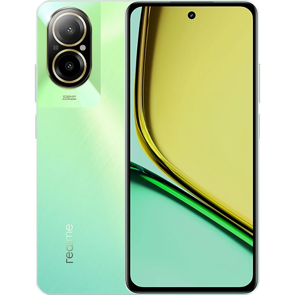 

Смартфон REALME C67 6GB+128GB зелёный, Зеленый