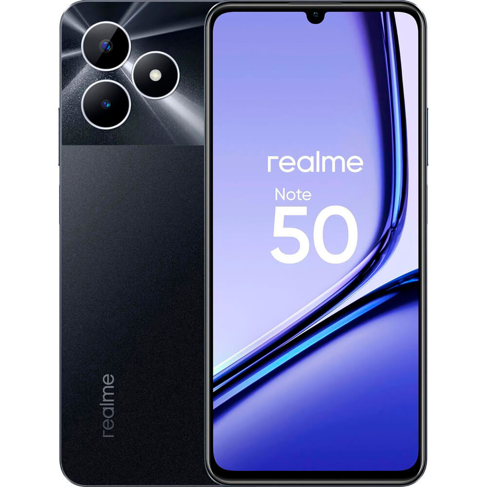 фото Смартфон realme note 50 3gb+64gb чёрный