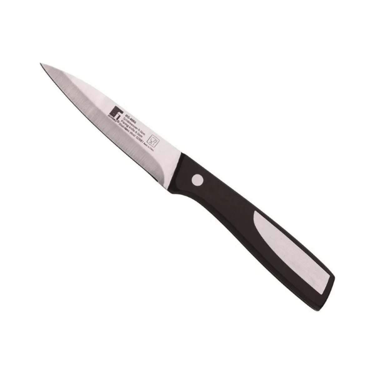 Нож для овощей Bergner Resa 9 см сушка для фруктов и овощей polaris pfd 1106h pro 25под 700вт