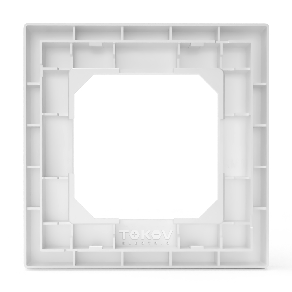 Рамка Tokov Electric Pixel 1-м белая - фото 4