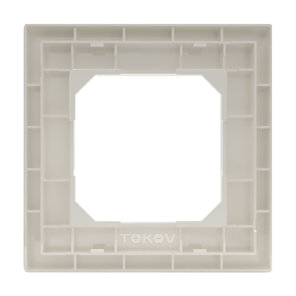 Рамка Tokov Electric Pixel 1-м бежевая - фото 4