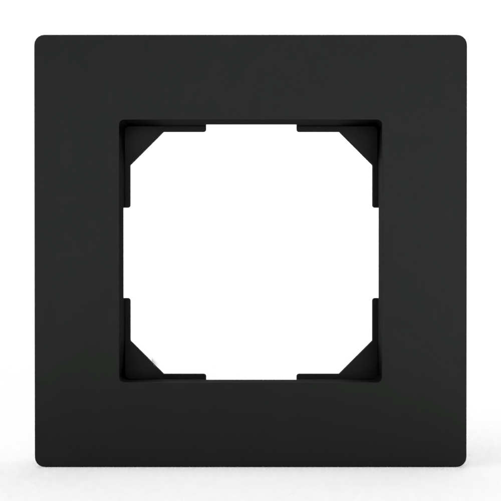 Рамка Tokov Electric Pixel 1-м цвет карбоновый - фото 2