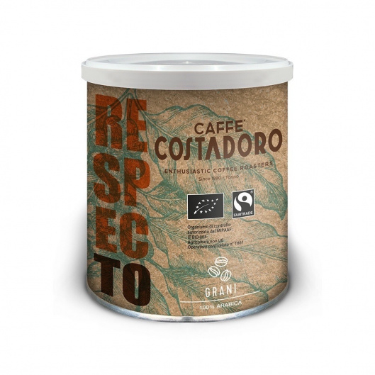 Кофе в зернах Costadoro Respecto Grani 250 г кофе в зернах costadoro respecto grani 100% arabica tin 250 г