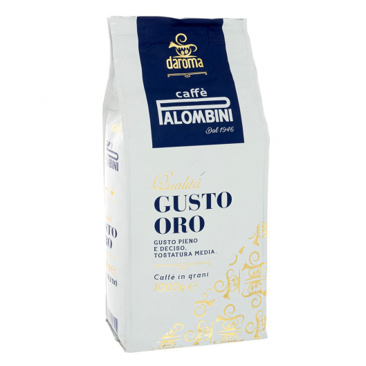 кофе в зернах el gusto san ramon 900 г Кофе в зернах Palombini Gusto Oro 1 кг