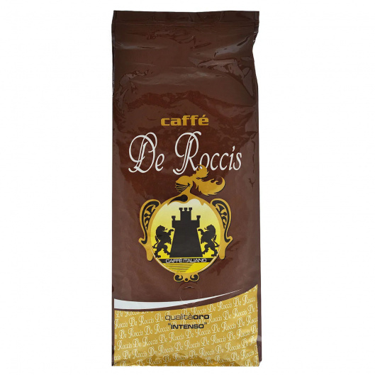 Кофе в зернах De Roccis Oro Intenso 1 кг кофе в зернах de roccis extra elite 1кг