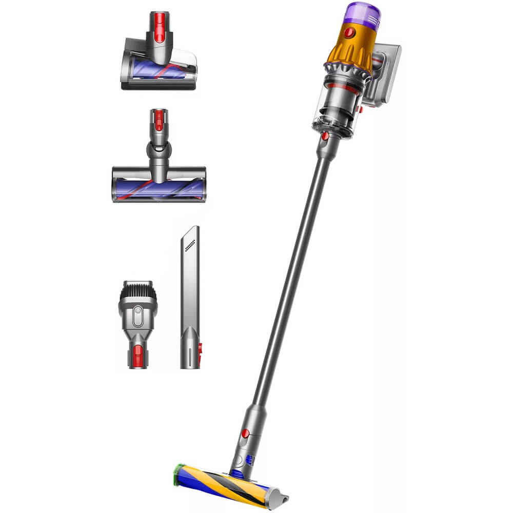 Вертикальный пылесос Dyson V12 Detect Slim Absolute YellowNickel 448851-01