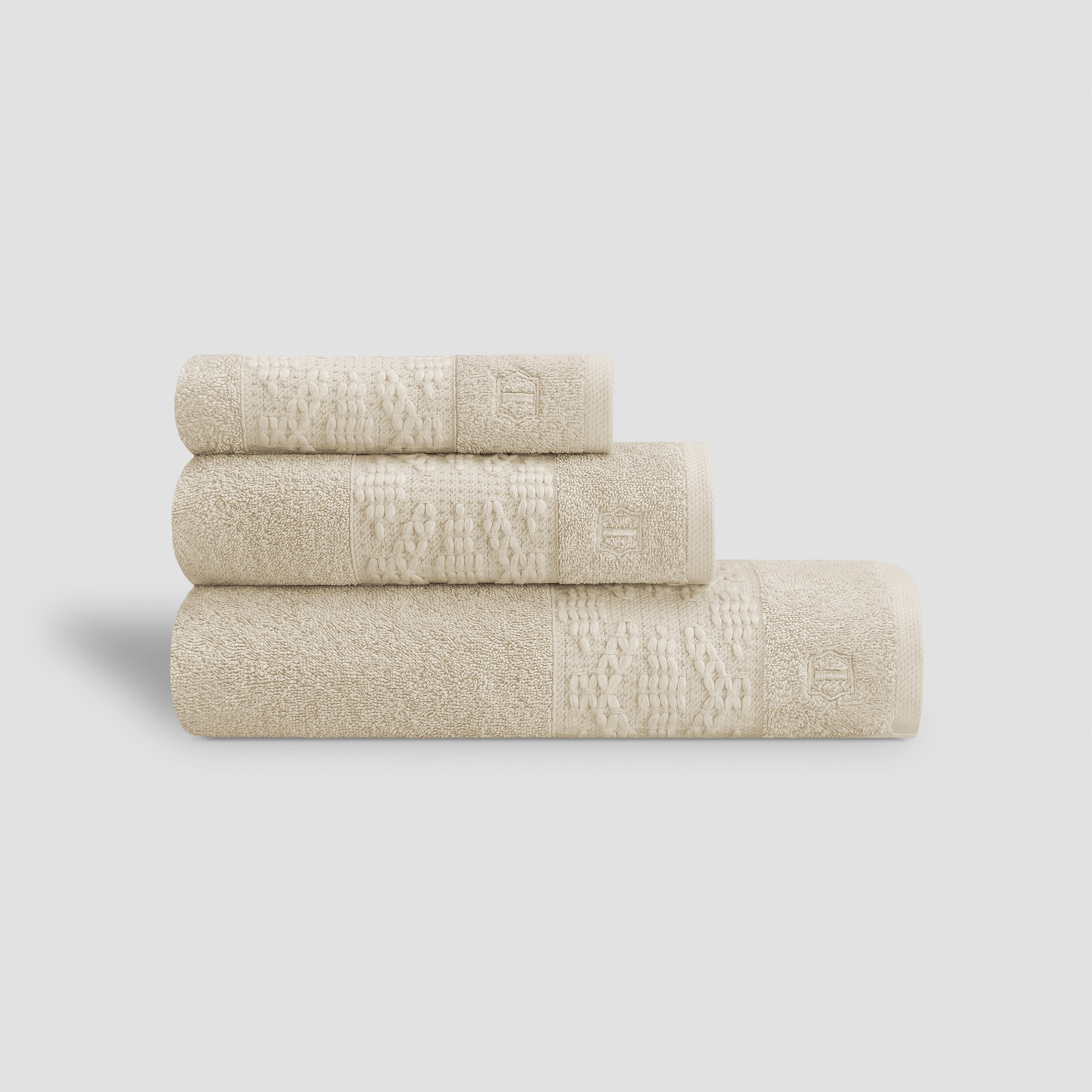 Комплект полотенец Togas Ирраль бежежвый 3 предмета комплект махровых полотенец 3 шт