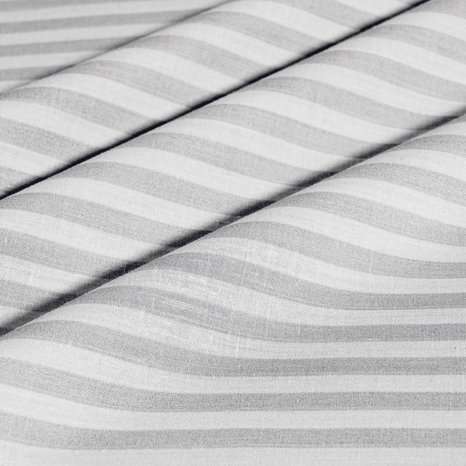 Пододеяльник Medsleep Линдау светло-серый 200х215 см - фото 4