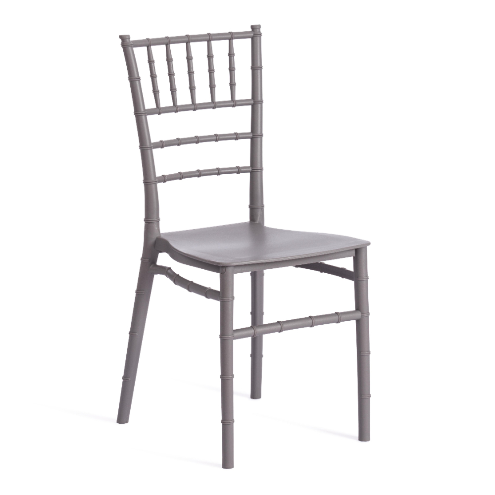 Стул ТС пластиковый серый 40,5х49х88,5 см пластиковый стул протэкт