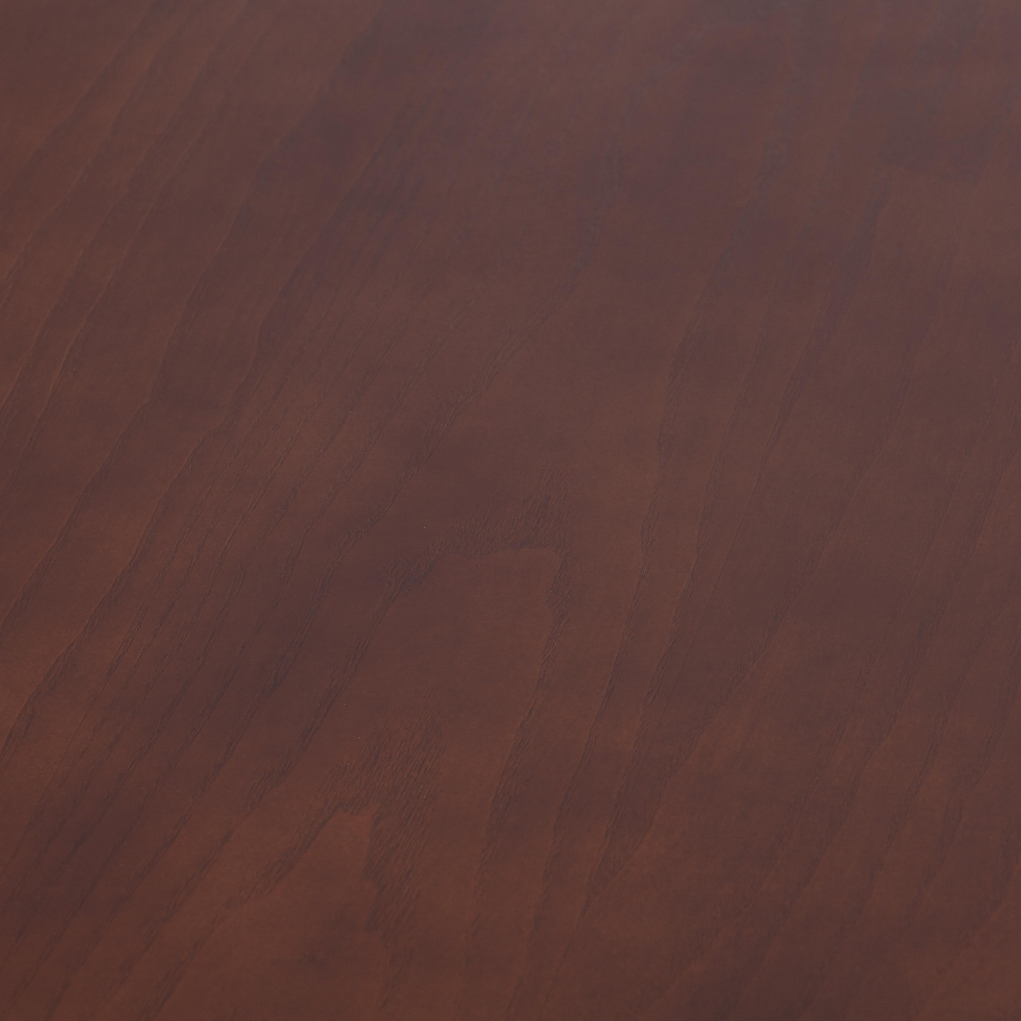 Стол ТС Thonet из вяза и МДФ в цвете  темный орех 100х75 см - фото 4