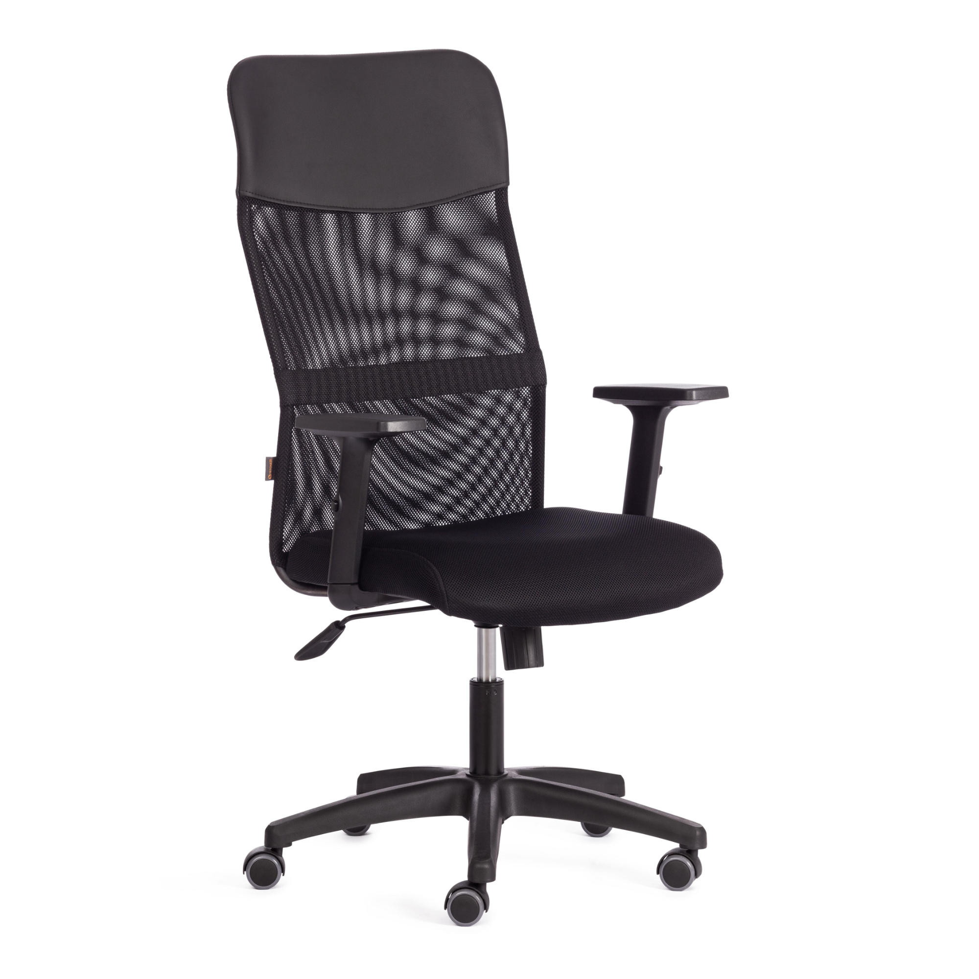Кресло ТС Practic PLT 36-6 черное офисное кресло ch 1399 сетка синяя искусственная кожа синяя