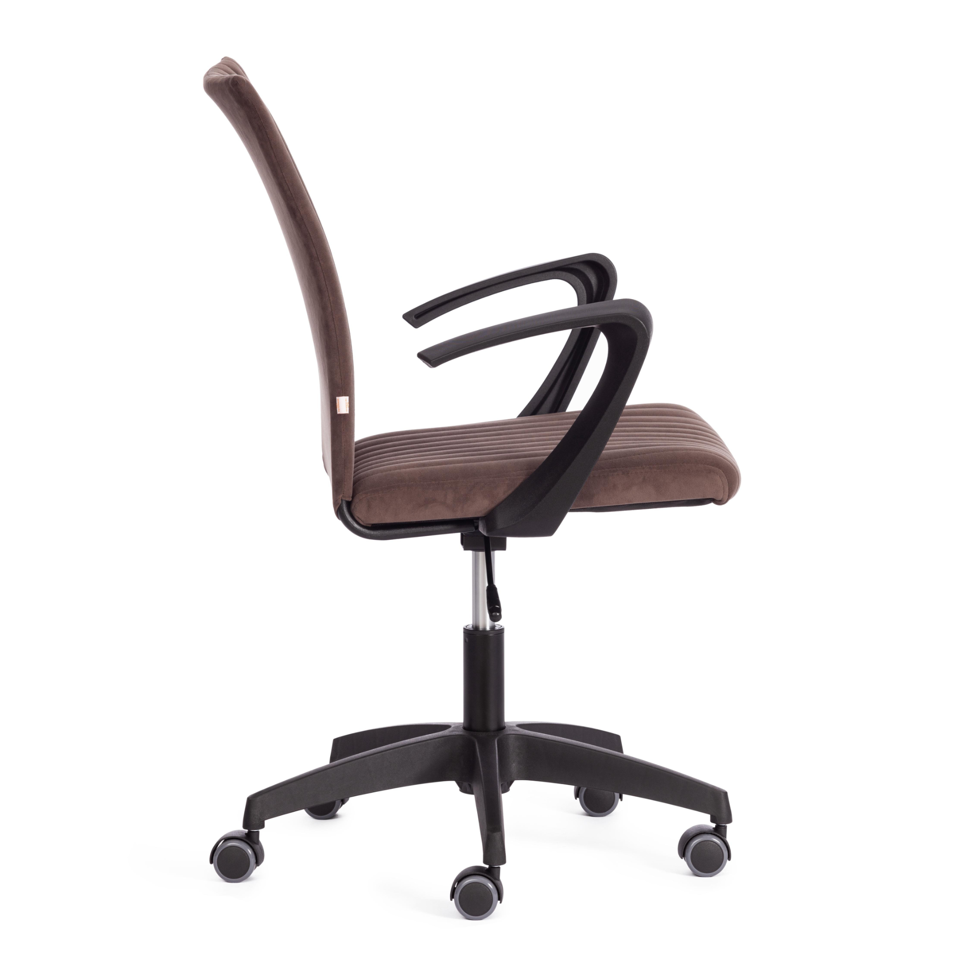 Кресло ТС Spark 6 флок коричневое, цвет черный - фото 4
