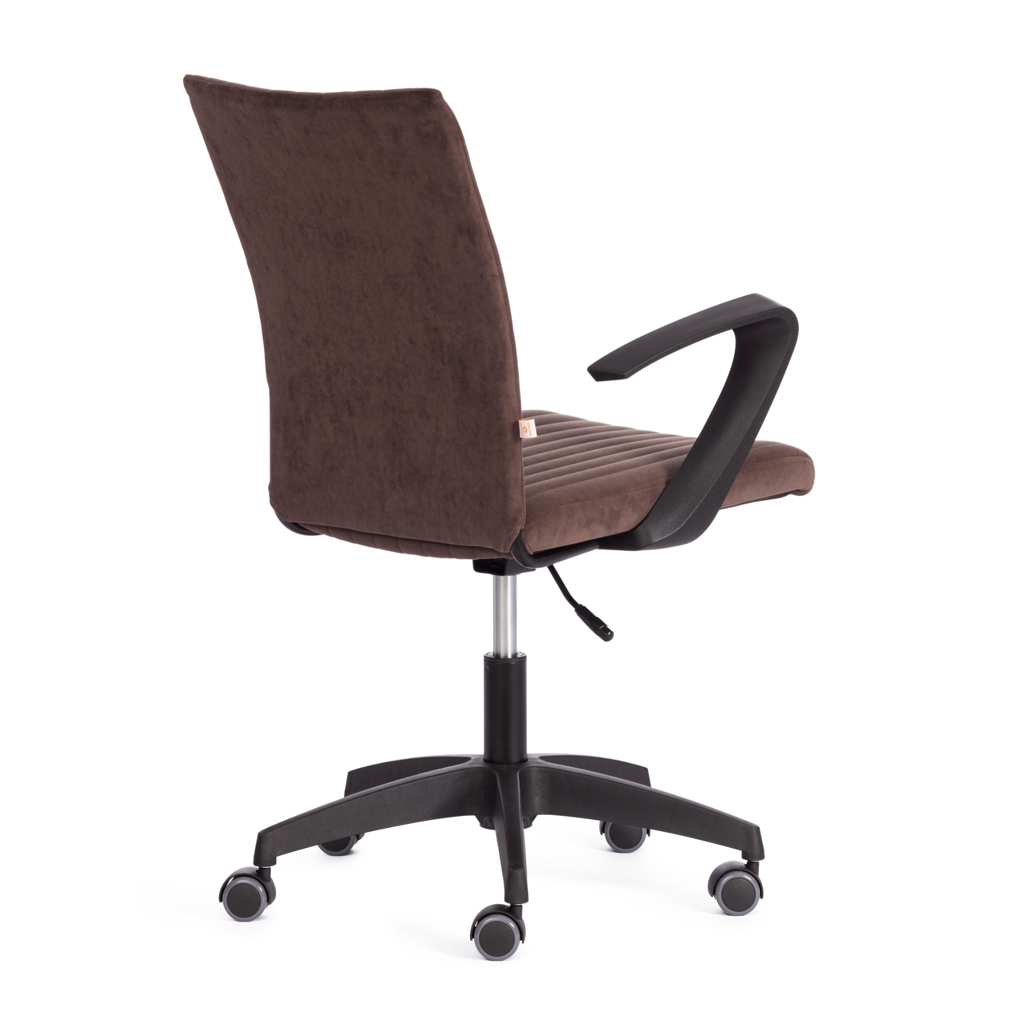 Кресло ТС Spark 6 флок коричневое, цвет черный - фото 5