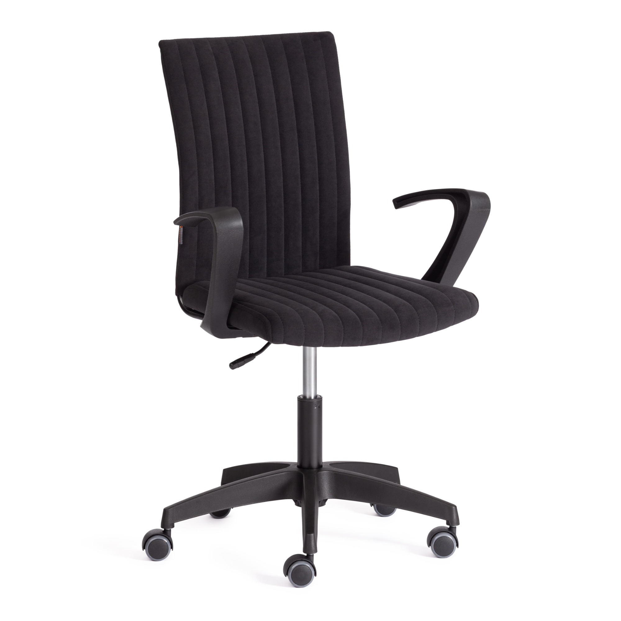 Кресло ТС Spark 35 флок черное кресло компьютерное tc bazuka флок с перфорацией серое 75х48х120 см