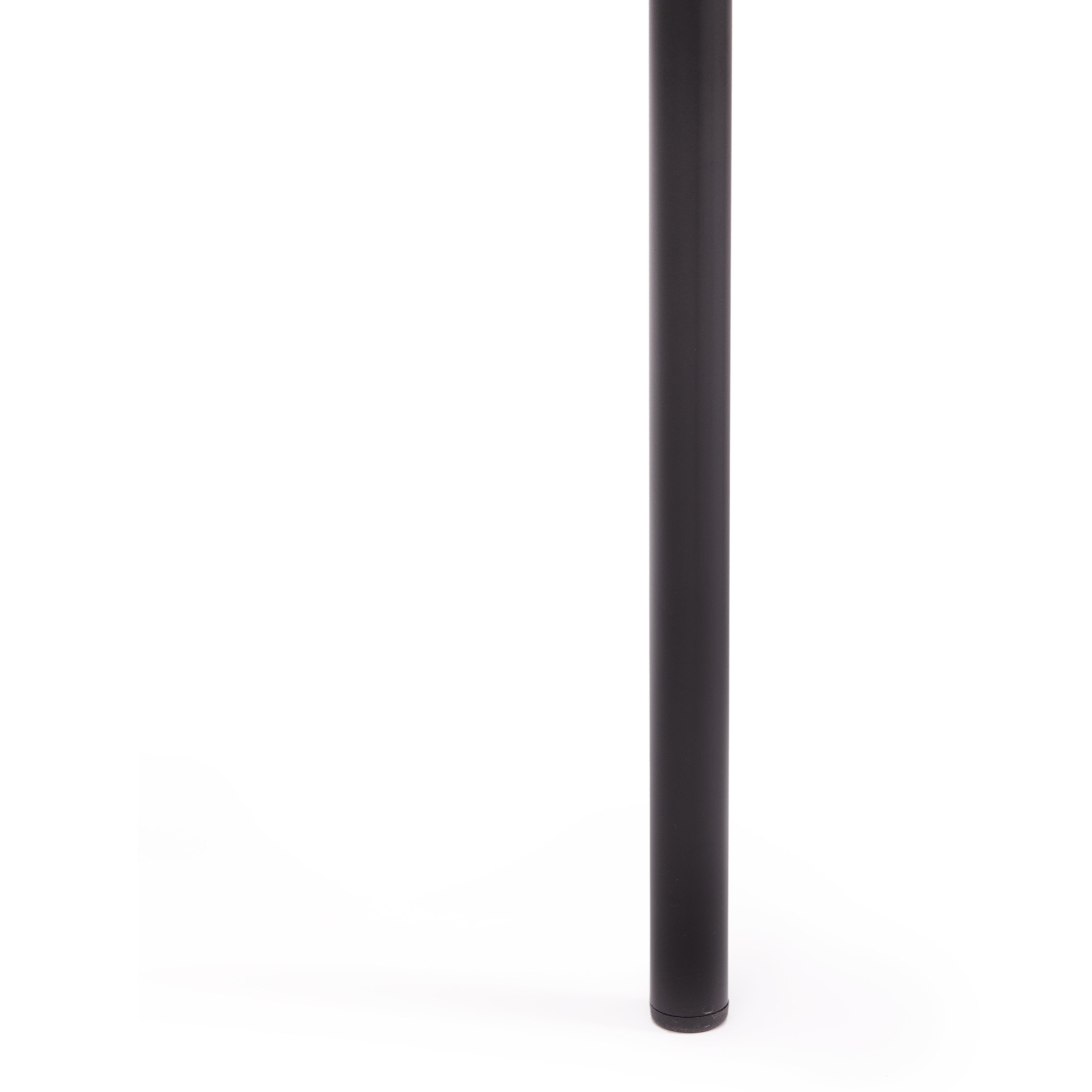Табурет ТС Revo бежевый с черными ножками 44х44х47 см, цвет черный - фото 5