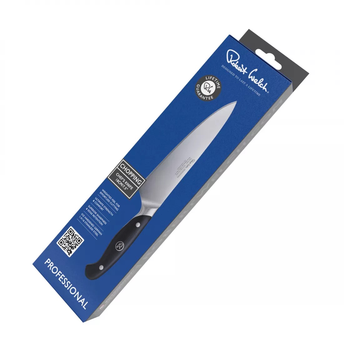 Нож поварской шеф Robert Welch Professional 18 см - фото 3