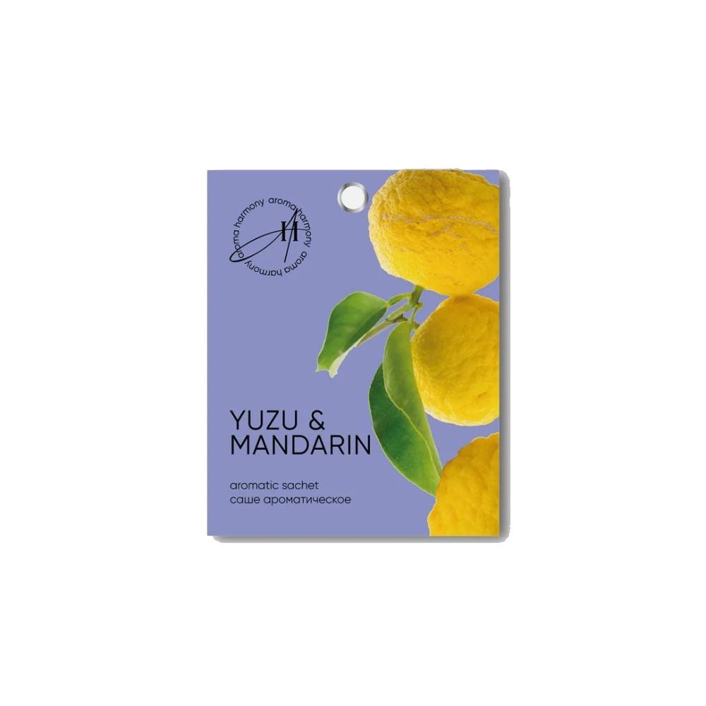 Саше ароматическое Aroma Harmony Yuzu mandarin 10 гр саше aroma harmony лаванда 10 гр