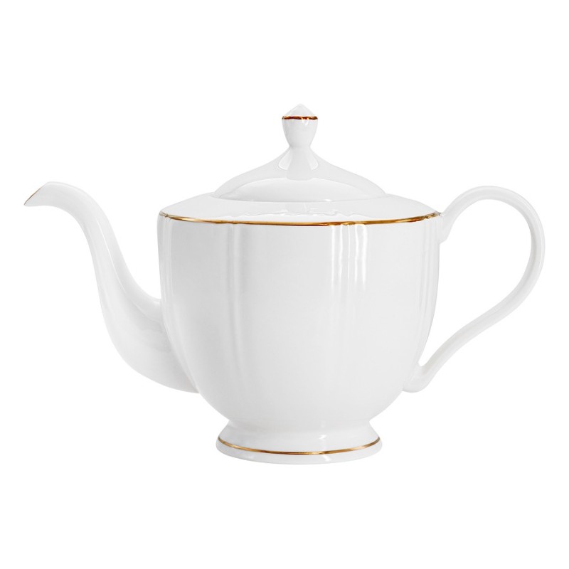 Сервиз чайный Anna Lafarg Лотос 14 предметов 6 персон, цвет белый - фото 4
