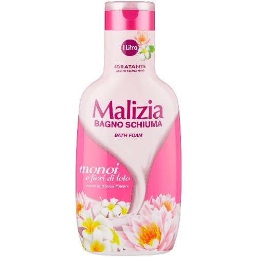 Пена для ванны Malizia Lotus flowers 1000 мл