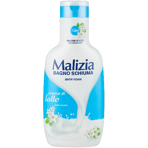 Пена для ванны Malizia Milk сream 1000 мл