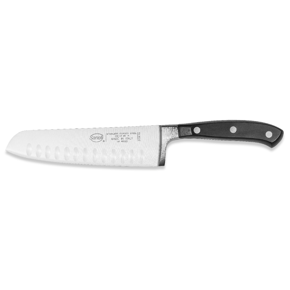 Нож Sanelli Ergoforge сантоку 16  см