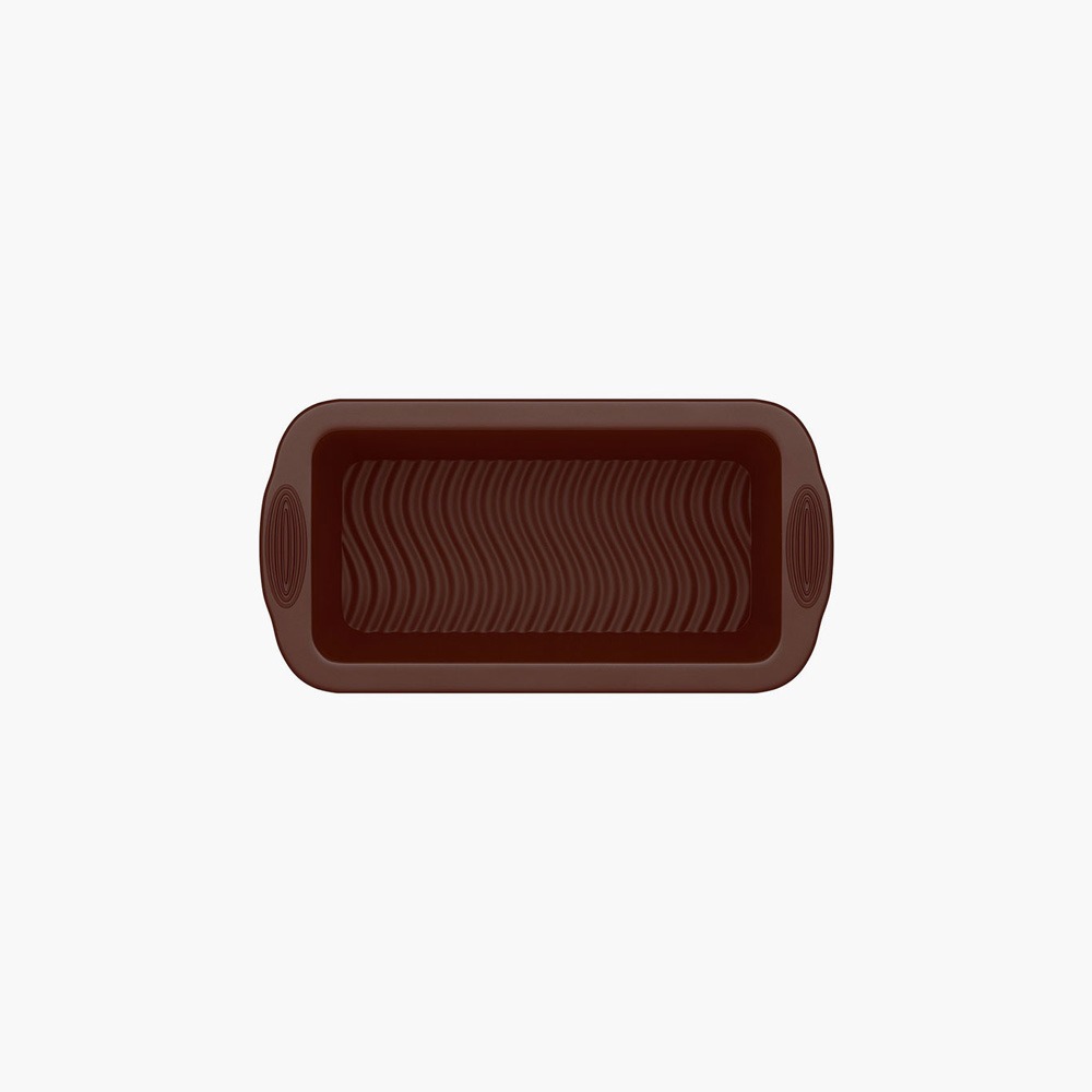 Форма для кекса Nadoba Alenka силиконовая 25,5x13x7,2 см, цвет коричневый - фото 2