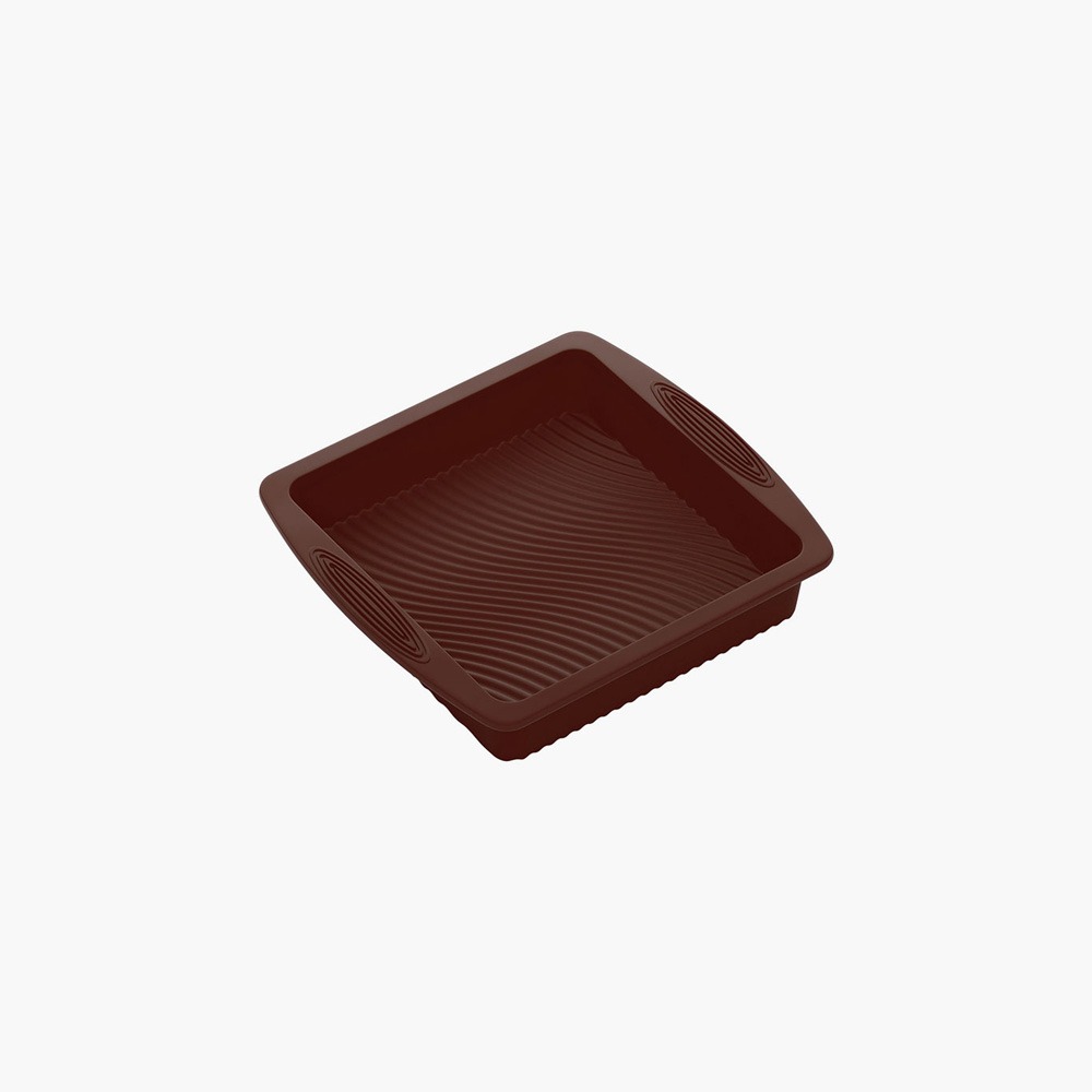 Форма для выпечки Nadoba Alenka силиконовая квадратная 26x24x5 см квадратная форма для песочного пирога vensal