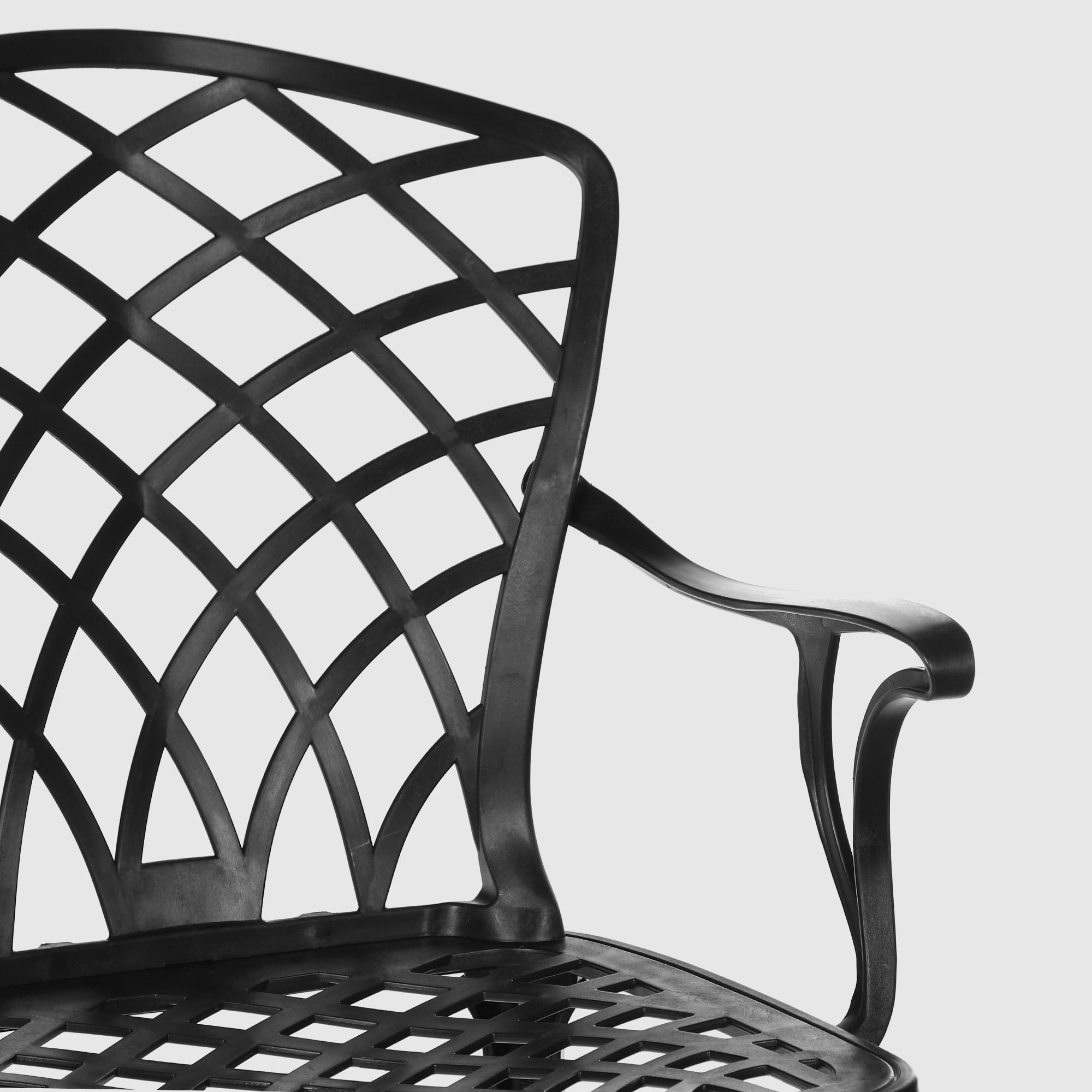 Кресло IVF Hitit черное, цвет черный - фото 5