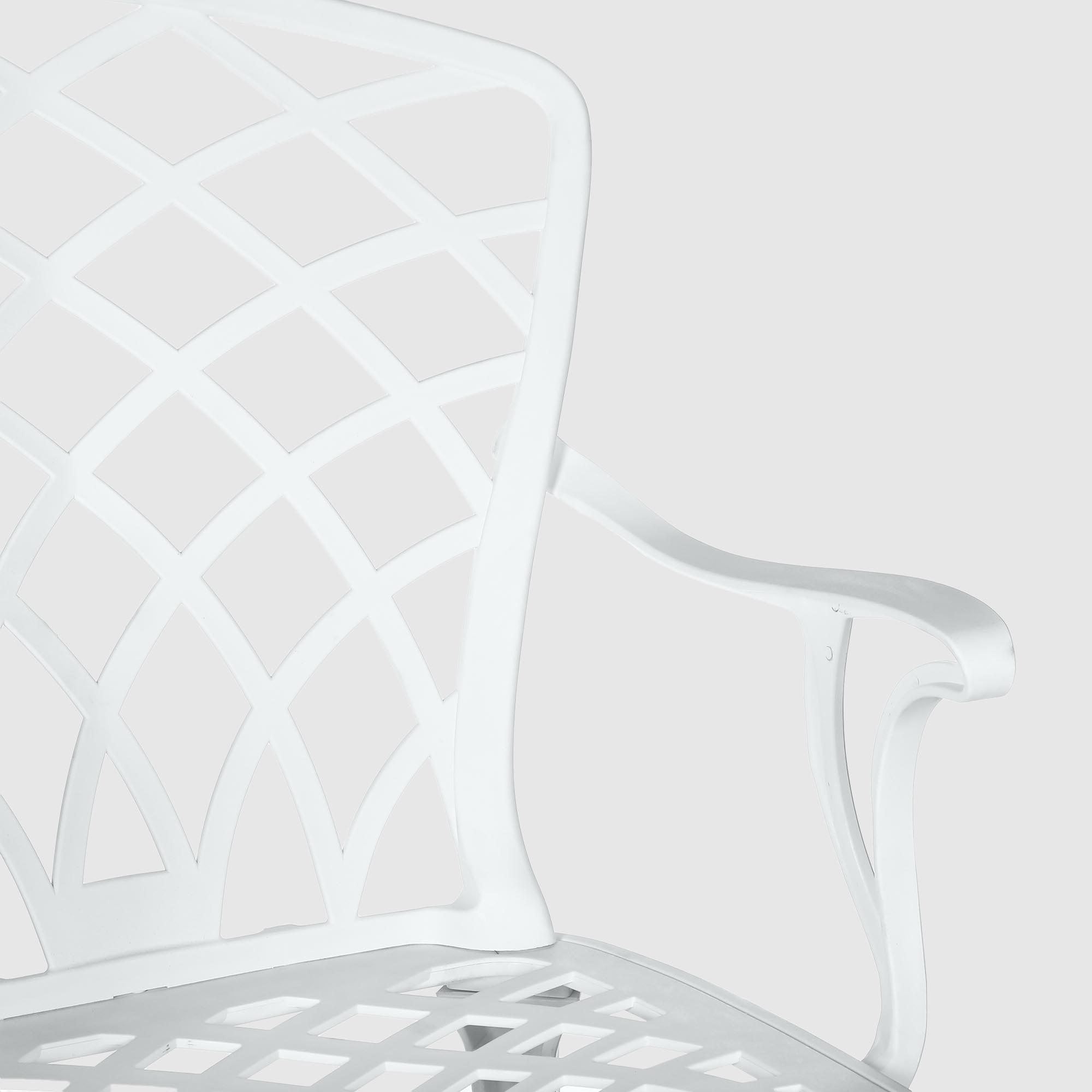 Кресло IVF Hitit белое, цвет белый - фото 5