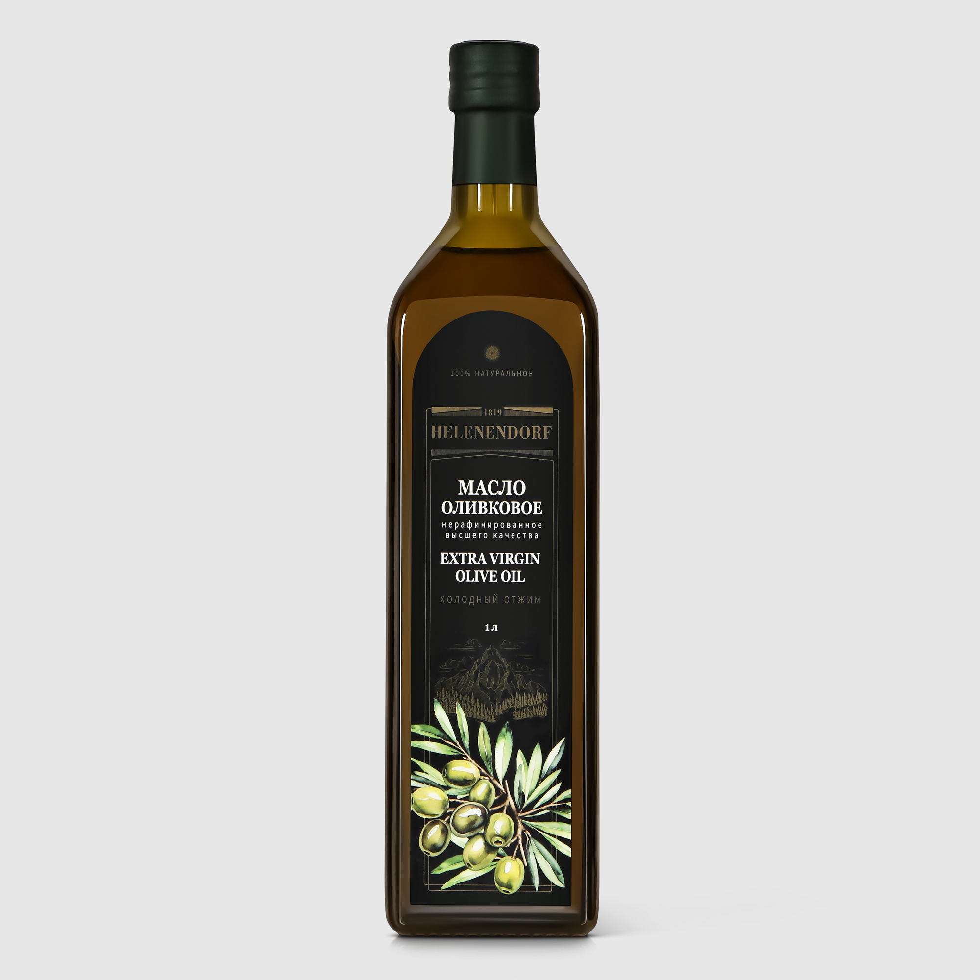 Масло оливковое Helenendorf extra virgin 1 л оливковое масло filippo berio extra virgin чеснок 0 25 л
