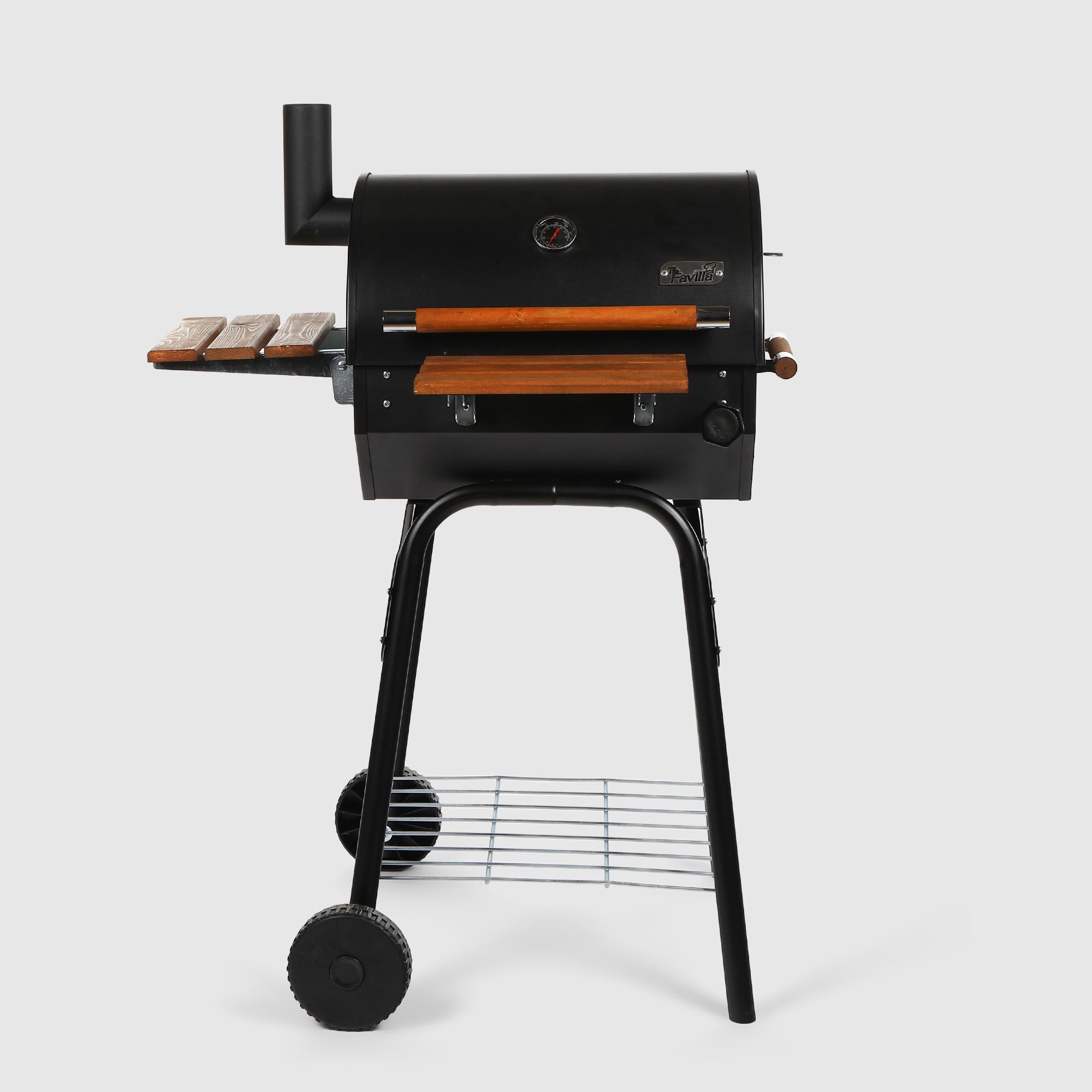 Гриль угольный Favilla bbq Grillord 50 78х70х108 см, цвет черный - фото 9