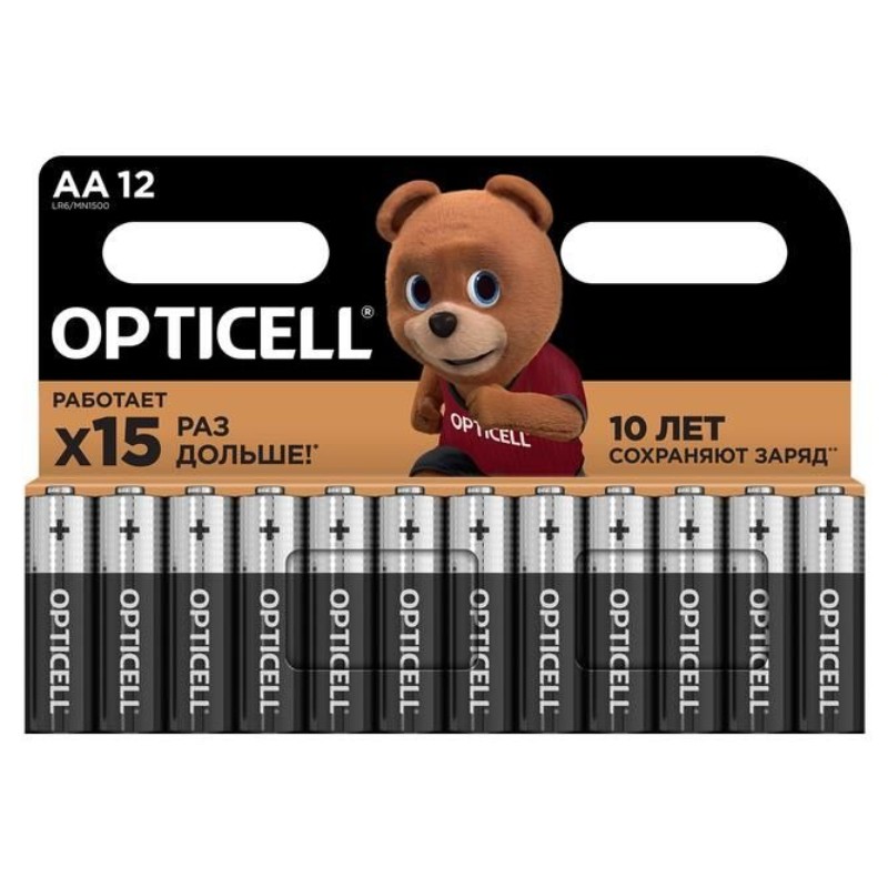 Батарейки Opticell AA 12 шт