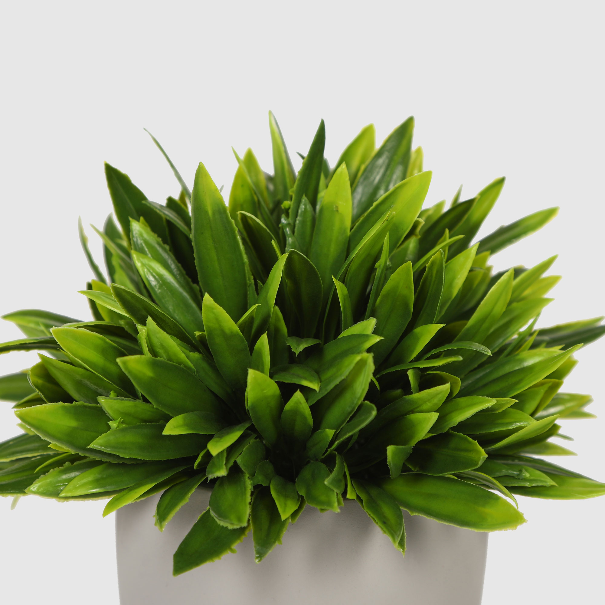 Растение Dekor pap искусственное в кашпо 17 см, цвет зеленый - фото 2