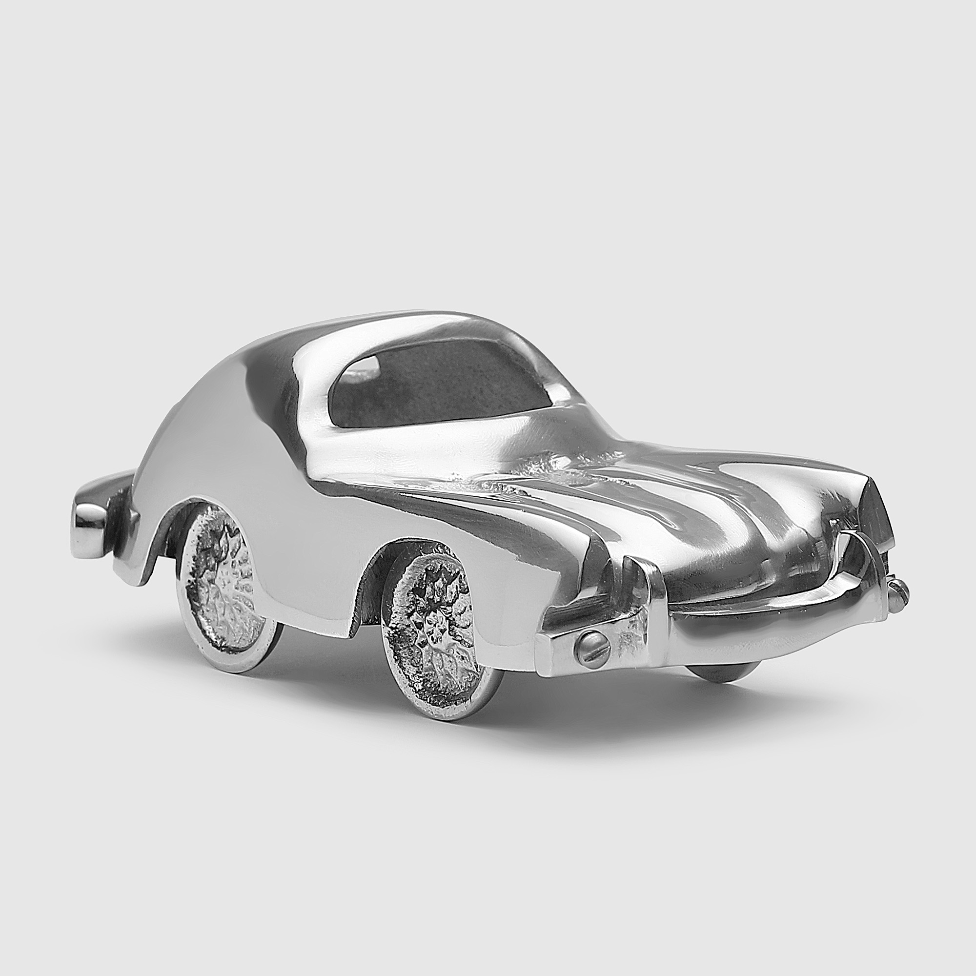 Фигура автомобиль Dekor pap декоративная 14х8х6 см, цвет серебристый